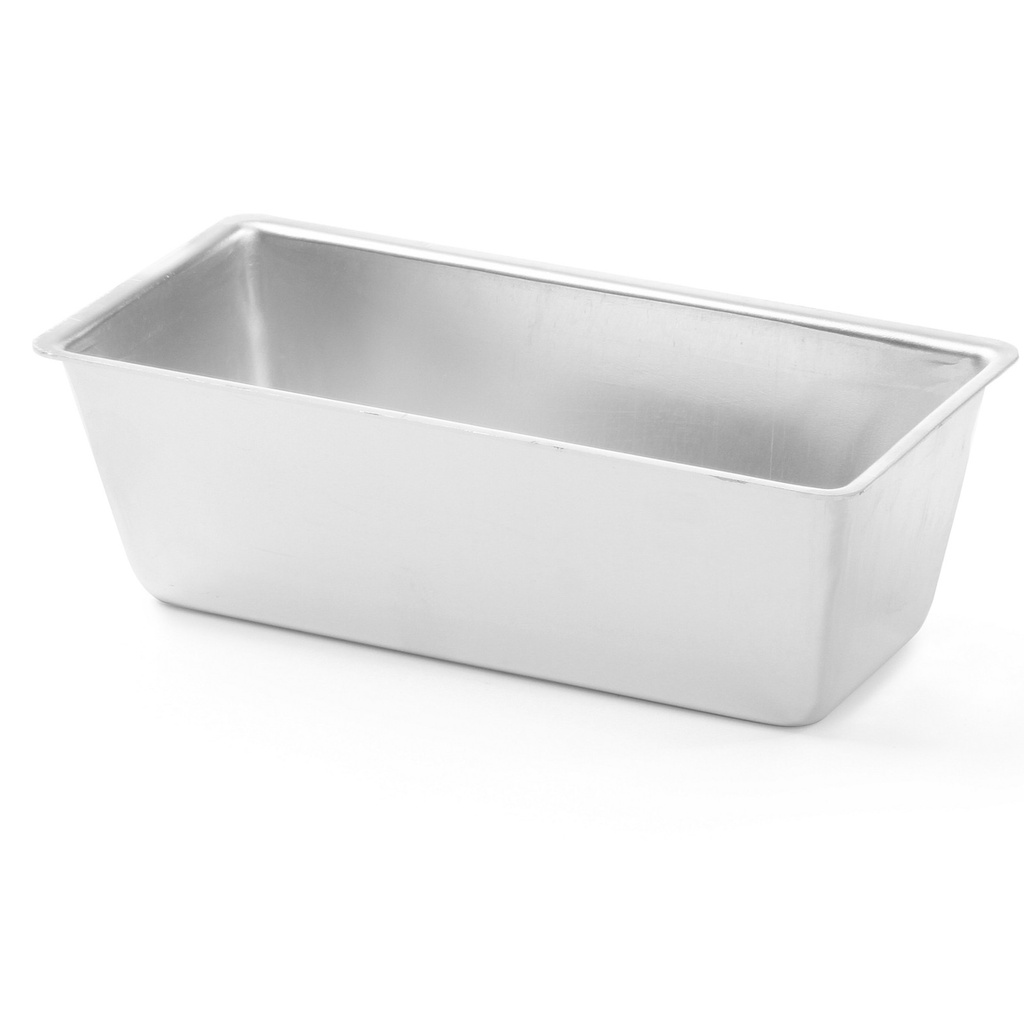 Taisnstūra formas kūka 26x10x7,5cm alumīnija - Hendi 682302
