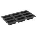 Silikona nepielipīga cepamā panna līdz 260C MINI-CAKE 176x300mm GN1/3 - Hendi 677001