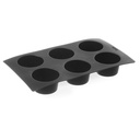 Silikona nepielipīga cepšanas paplāte līdz 260C MUFFINS 176x300mm GN1/3 - Hendi 677209