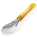 Steel ice cream spatula with tritan handle yellow - Hendi 755822