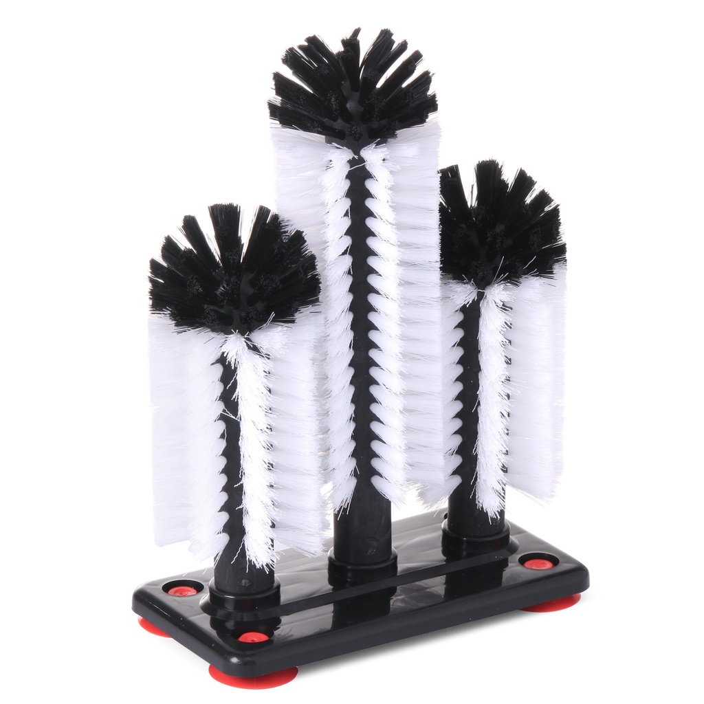 Bar brushes for washing glasses and pokals height 18 / 25 cm - Hendi 696040