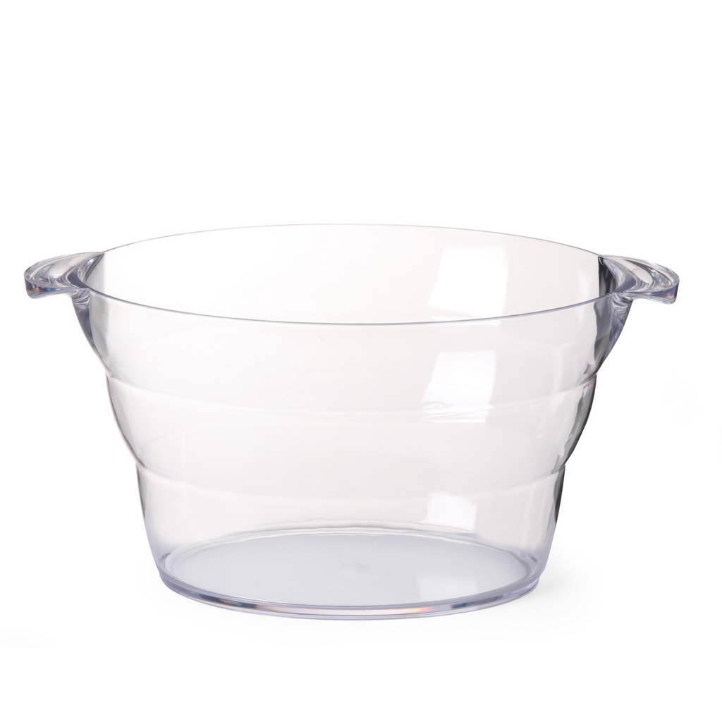 Champagne or punch bowl SAN oval 47x29x23cm - Hendi 593165