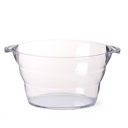 Champagne or punch bowl SAN oval 47x29x23cm - Hendi 593165