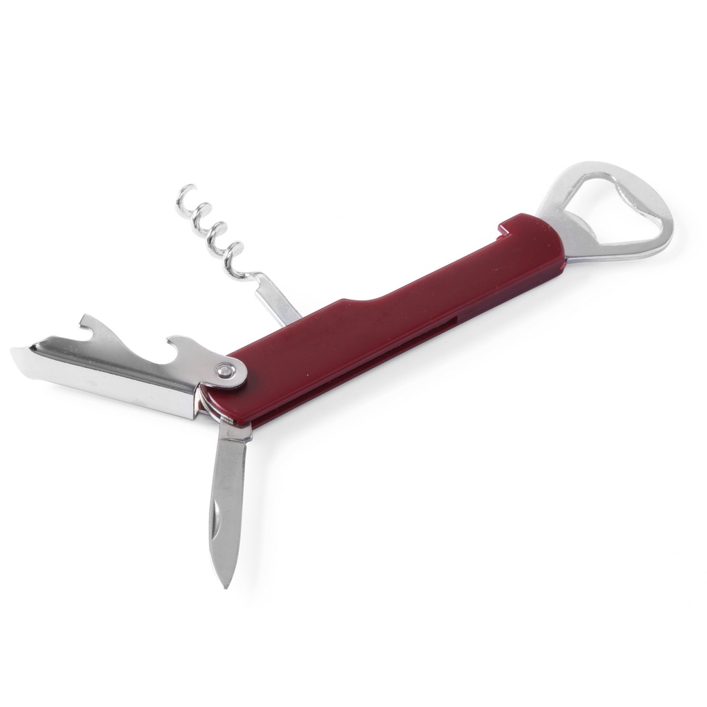 Waiter's bartender wine bottle opener 4 functions - Hendi 596807