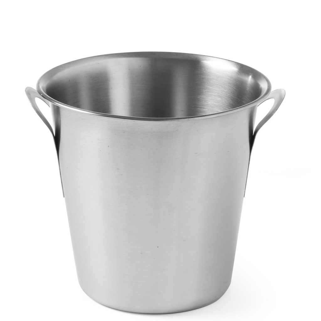 3.5L stainless steel ice and wine and champagne bucket - Hendi 593103