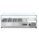 Refrigerated display cabinet 4 x GN 1/3 width 120cm - Hendi 232965