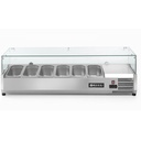 Refrigerated display cabinet 6 x GN 1/3 width 140cm - Hendi 232972