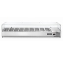 Refrigerated display cabinet 9 x GN 1/3 width 200cm - Hendi 232996