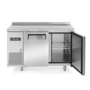 Kitchen Line freezer table with work top 120cm wide -22/-12deg;C - Hendi 233351