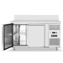 Profi Line refrigerated table with worktop 136cm wide -2/+8deg;C - Hendi 232040