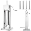 Sausage filler vertical stainless steel Profi Line 7L - Hendi 282090