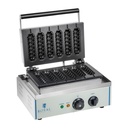 Waffle maker for waffles on a stick and corn dogs TEFLON