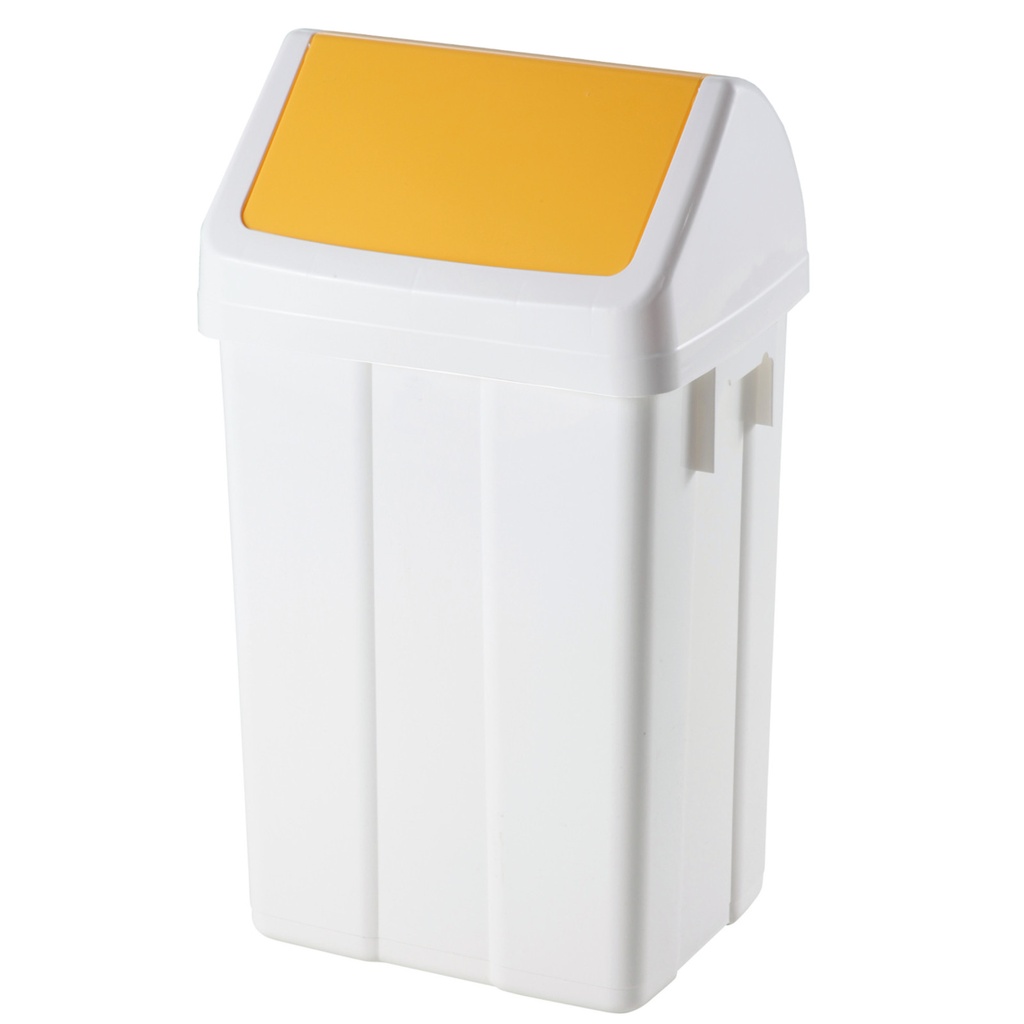 Waste segregation garbage can - yellow 25L