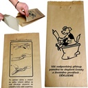 Paper bags with cardboard shovel for dog excrement FEDOG CZ 25pcs.