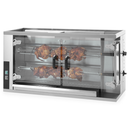Gas roaster for 8-10 chickens 9.4kW natural gas LPG PB - Hendi 226063