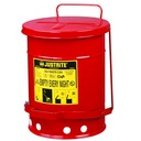 Basket for flammable waste and oily cleaners - FM / UL approvals - capacity 34L.