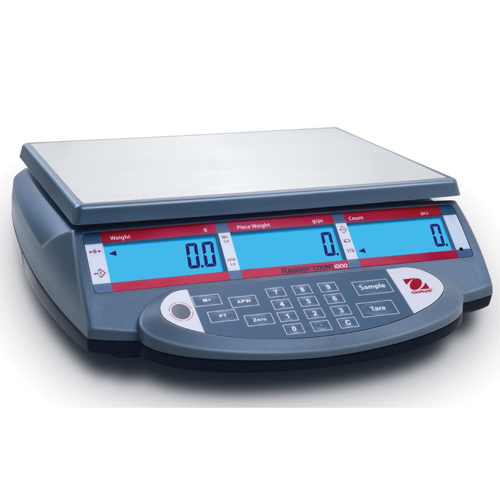 RANGER COUNT 1000 15Kg / 1g sumējošie platformas svari - OHAUS RC11P15