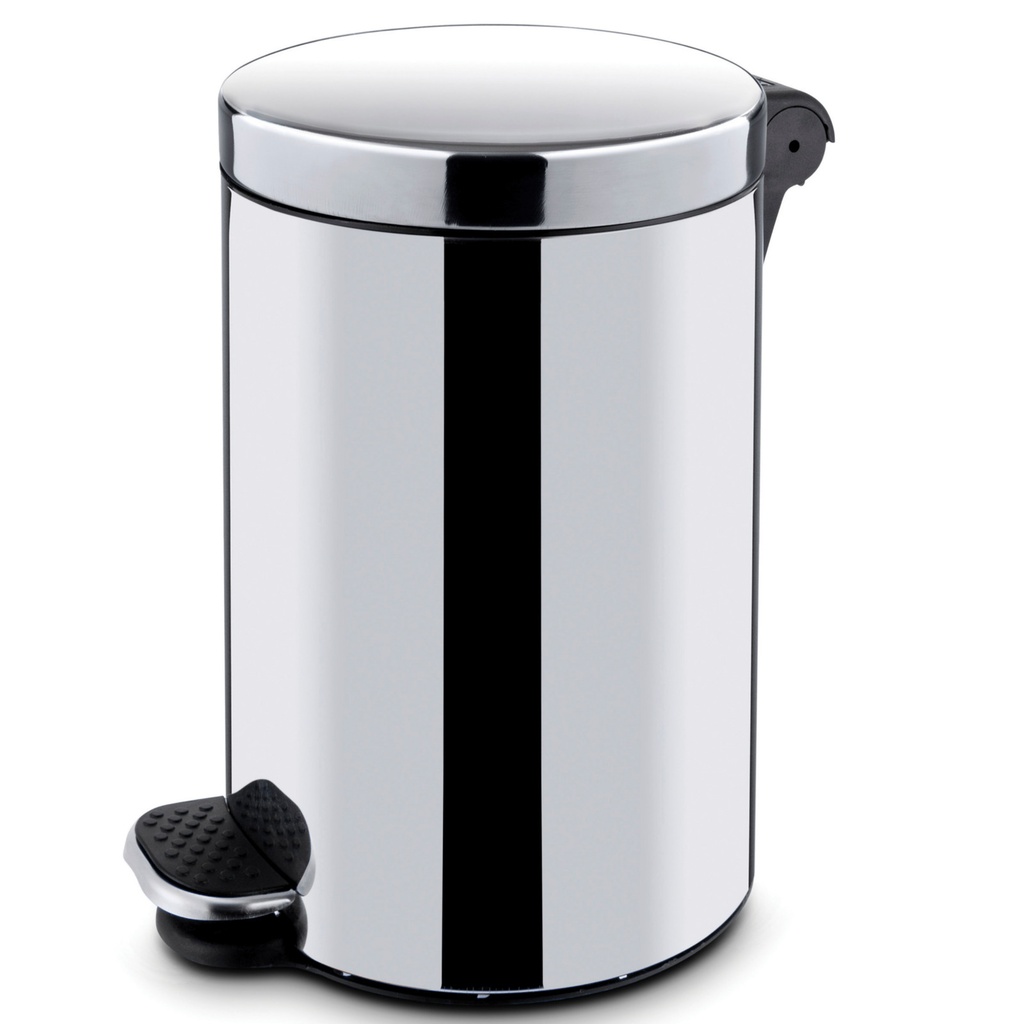 Steel trash can with foot-opening insert 20L - Hendi 691335