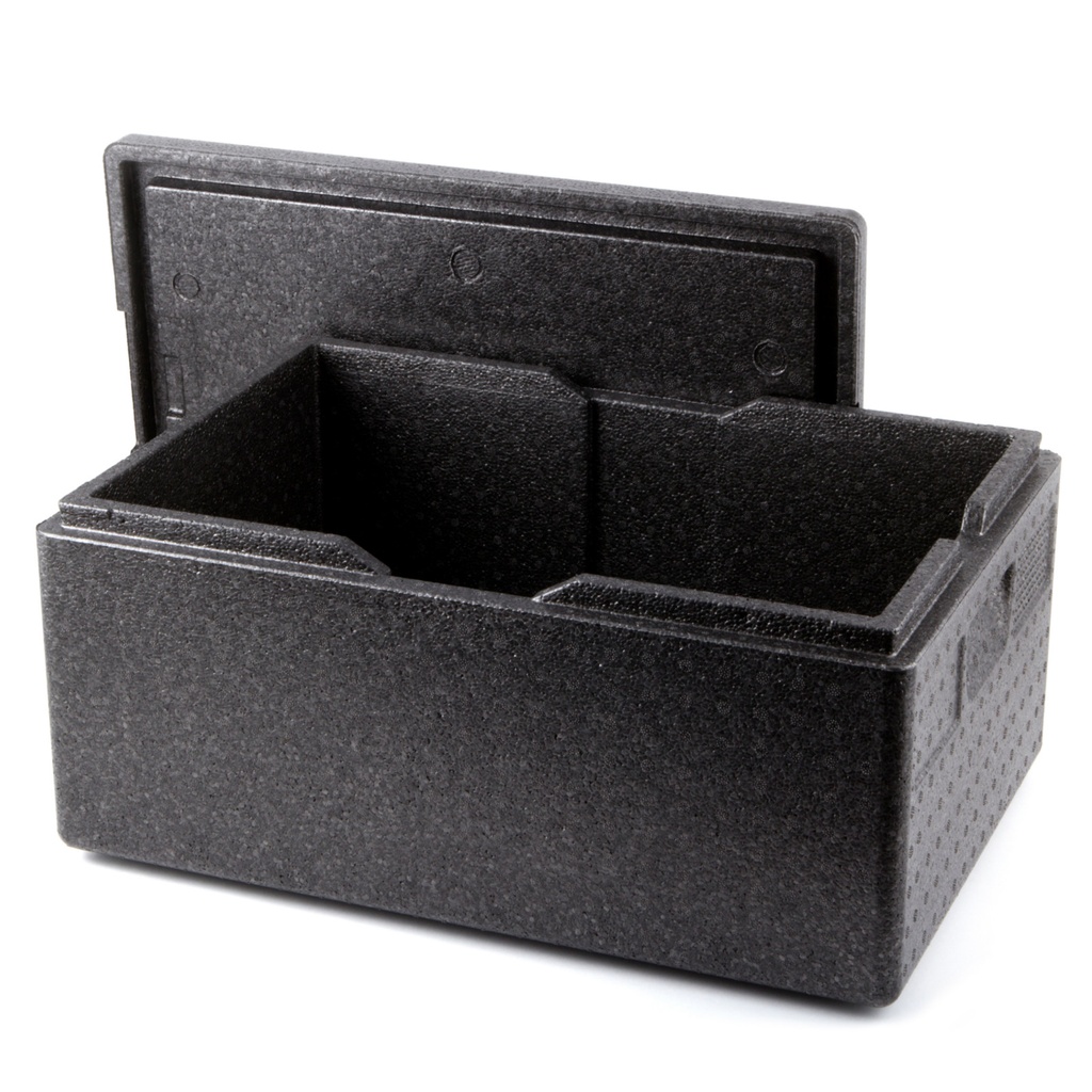 Thermo-insulated container thermos for transporting PIZZA EEP GN1/1 21L - Hendi 707975