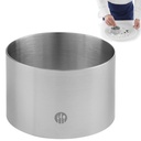 Stainless steel pastry chef's ring diameter 90mm height 45mm - Hendi 512302
