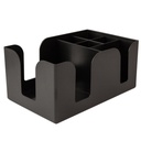 Bartender napkin stand for straws stirrers napkins - Hendi 596760