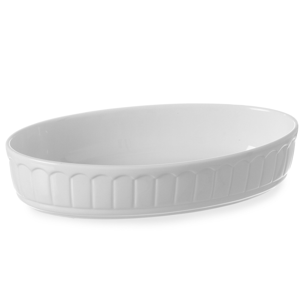 RUSTICA oval porcelain casserole dish 220x125x40mm - Hendi 786321