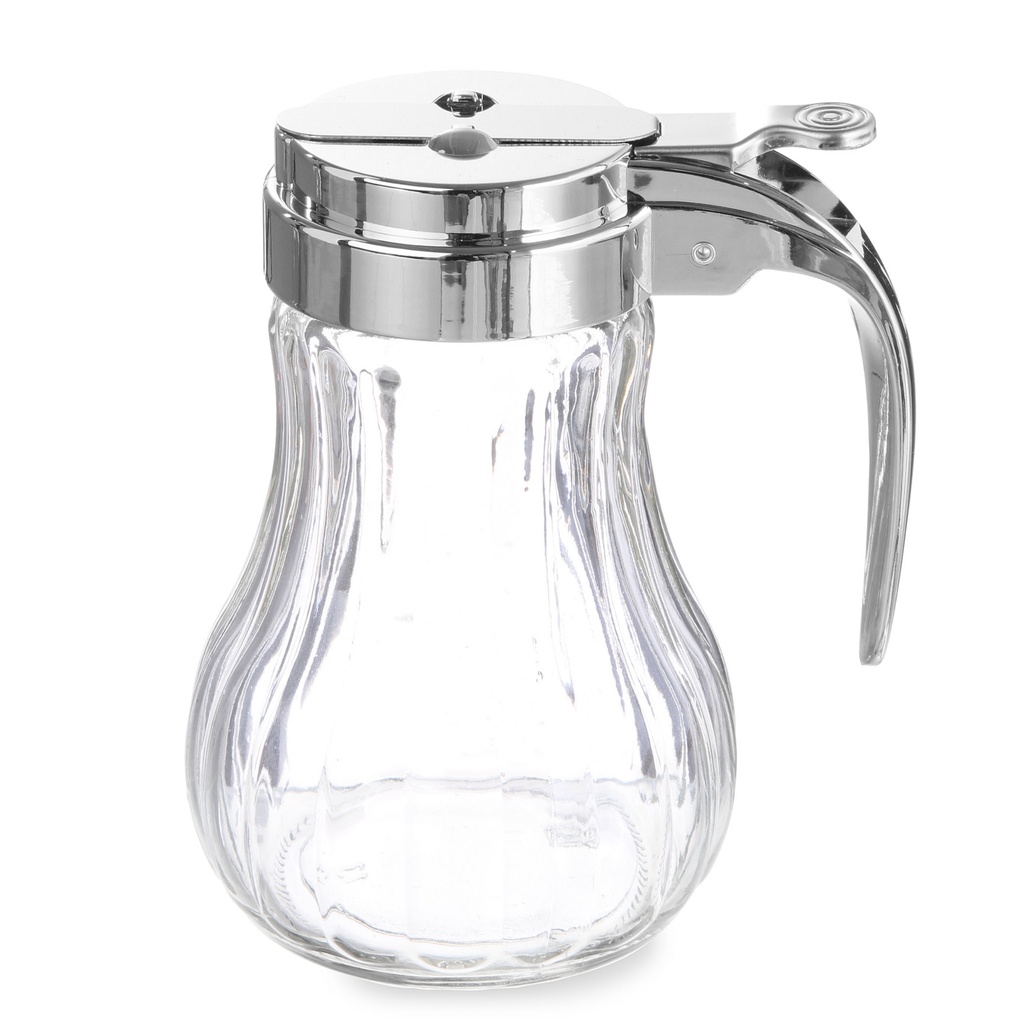 Honey dispenser glass dispenser 80mm diameter 115mm high - Hendi 452424