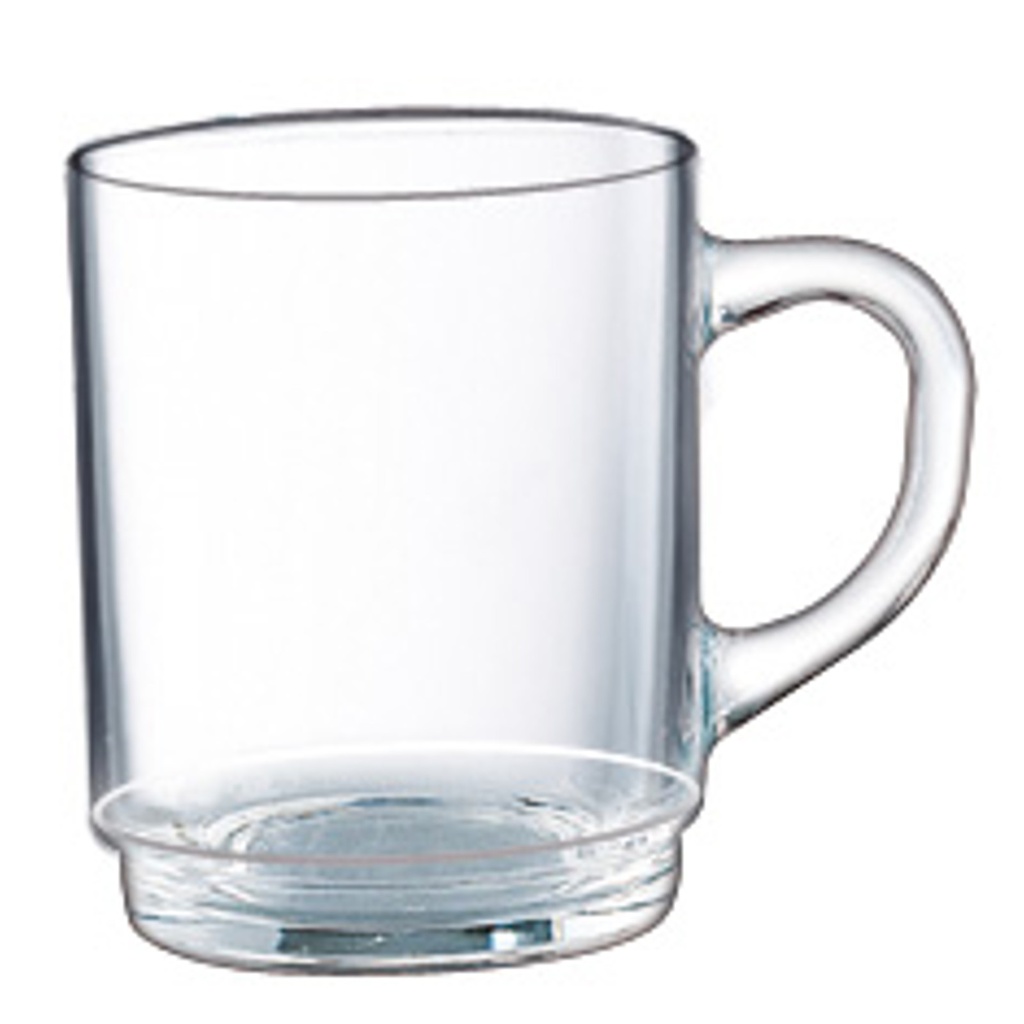 Arcoroc BOCK soda glass mug 250ml set of 6pcs. - Hendi E7104