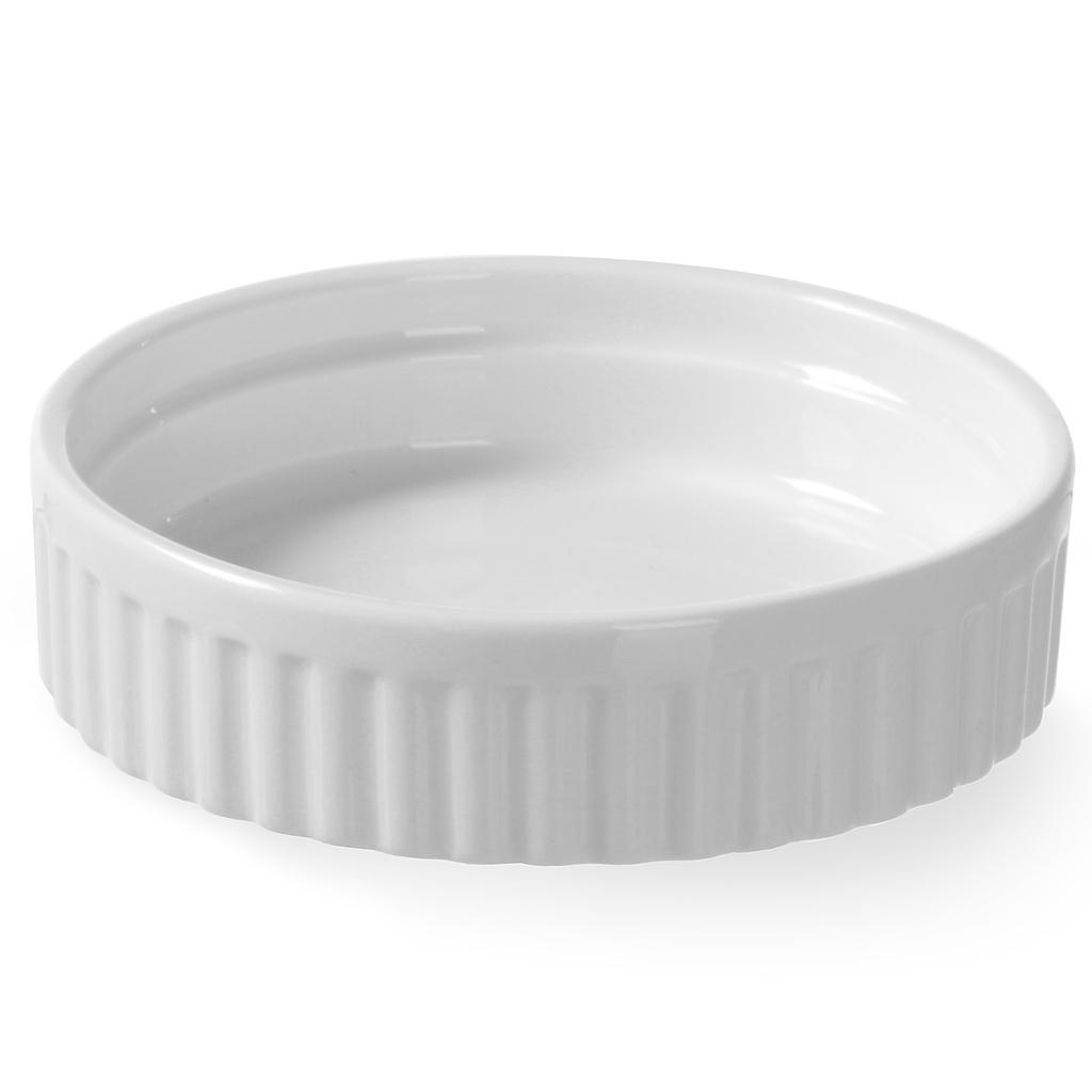 Bowl cocktail for baking to 600C porcelain diameter 100mm height 25mm - Hendi 783627.