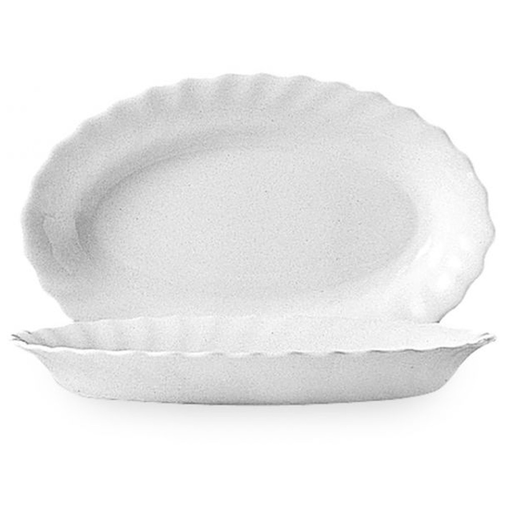 Arcoroc TRIANON 220x140mm raver platter set of 6pcs. - Arcoroc D6885