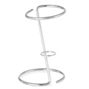 Stainless steel cone bag stand for French fries and snacks H 175 mm - Hendi 630907