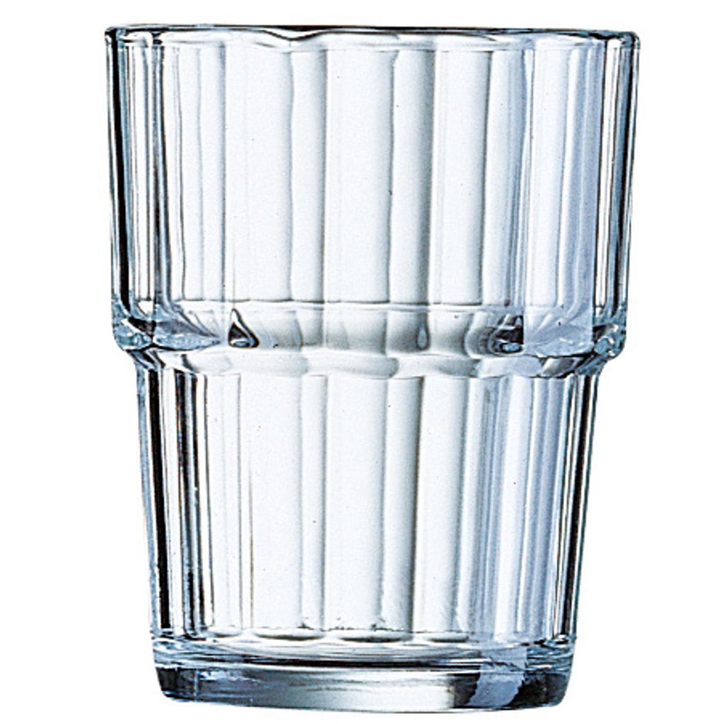 Arcoroc NORVEGE low glass tempered glass 250ml set of 6pcs. - Arcoroc 61697