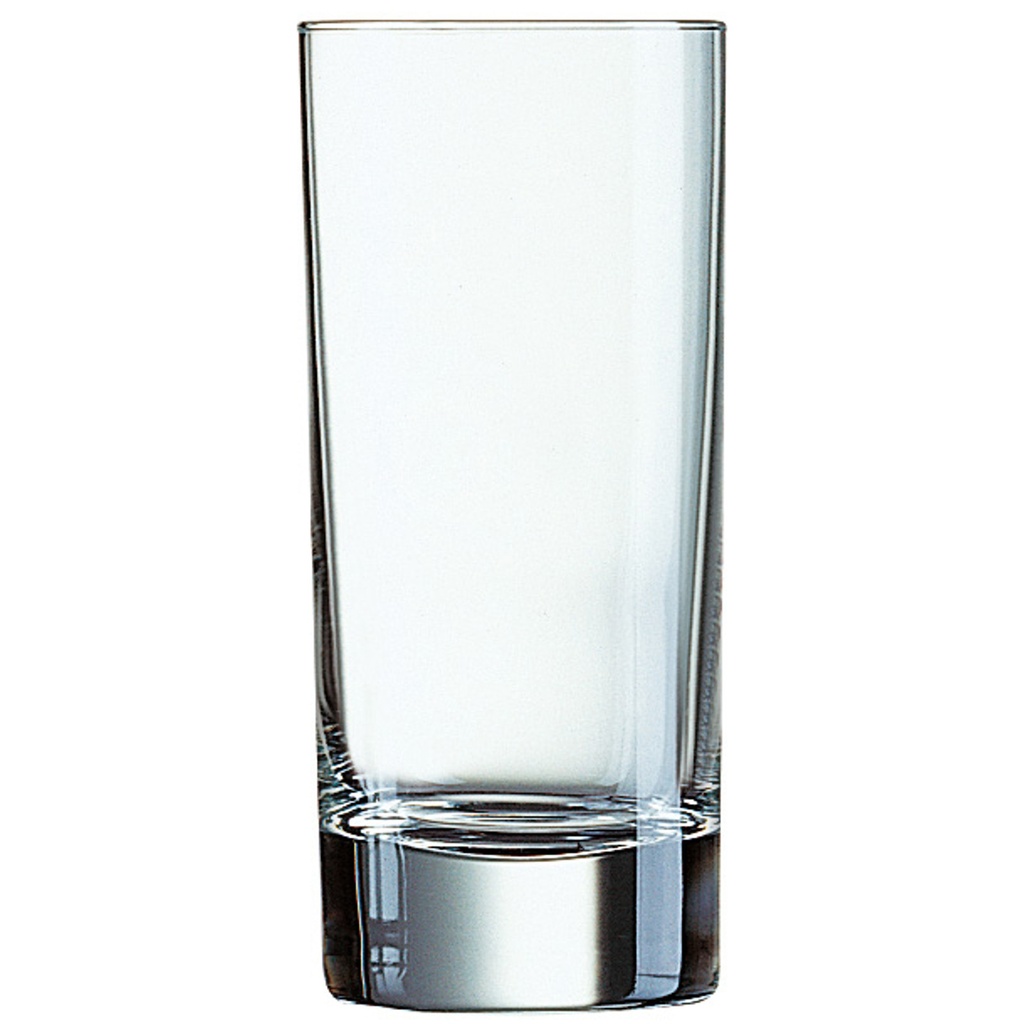 Arcoroc ISLANDE highball glass tempered glass 220ml set of 6pcs. - Arcoroc N6642