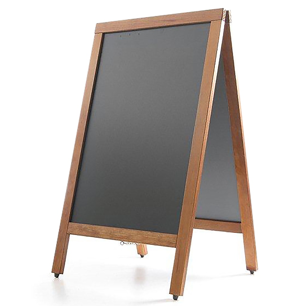 MENU freestanding advertising notice board for restaurants 500x850mm - Hendi 664001