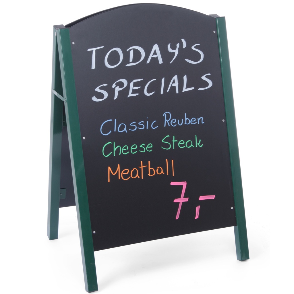 MENU brīvstāvošs reklāmas stends restorāniem 700x1100mm - Hendi 664100
