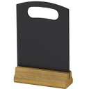 Table advertising information plate for table 150x230mm set of 2 pcs. - Hendi 664056