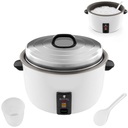 Electric rice cooker device 230V 2950W 23L capacity.