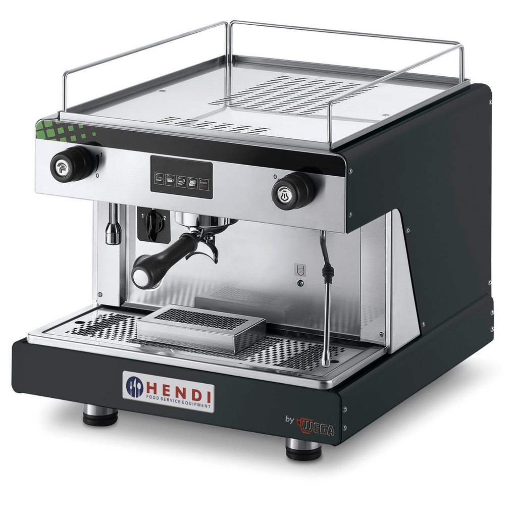 Cob coffee maker Top Line by WEGA 1 group electronic black 2.9kW
