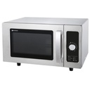 Professional microwave oven with timer 1000W 25L capacity.