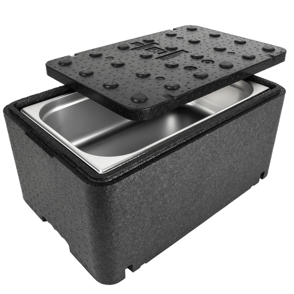 Thermobox box thermos container with lid for medicine food 600x400x296mm GN1/1 48L Arpack
