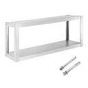 Double wall hanging shelf 38 x 120 x 50 cm Royal Catering