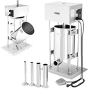 Royal Catering electric sausage stuffer with motor + 4 10L funnels
