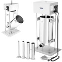 Electric sausage stuffer with motor Royal Catering + 4 funnels 15L