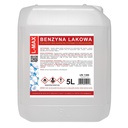Lacquer gasoline thinner solvent for paints and varnishes L-MAX 5L