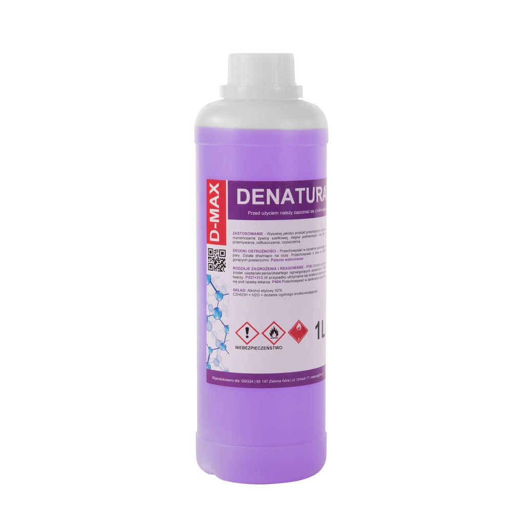Denatured alcohol D-MAX 1L