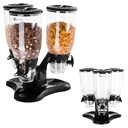 Rotary dispenser for loose products cereal muesli nuts coffee 3 x 3L