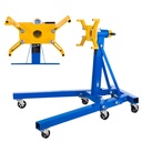 Gearbox engine stand rotary folding 900kg MSW MS-900