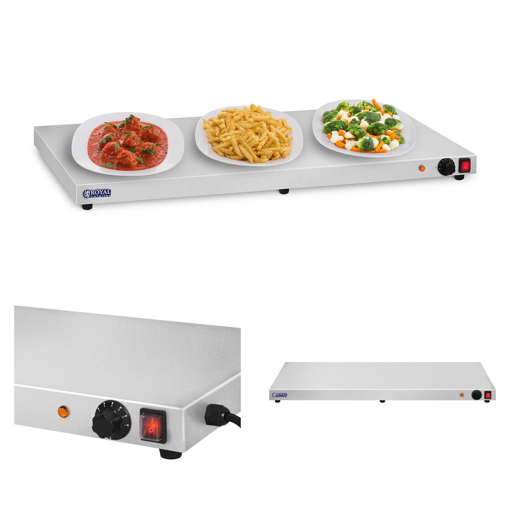 Electric hot plate tray table warmer 600W Royal Catering