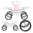 Platform cart on wheels for Royal Catering cotton candy machine RCZT-01W