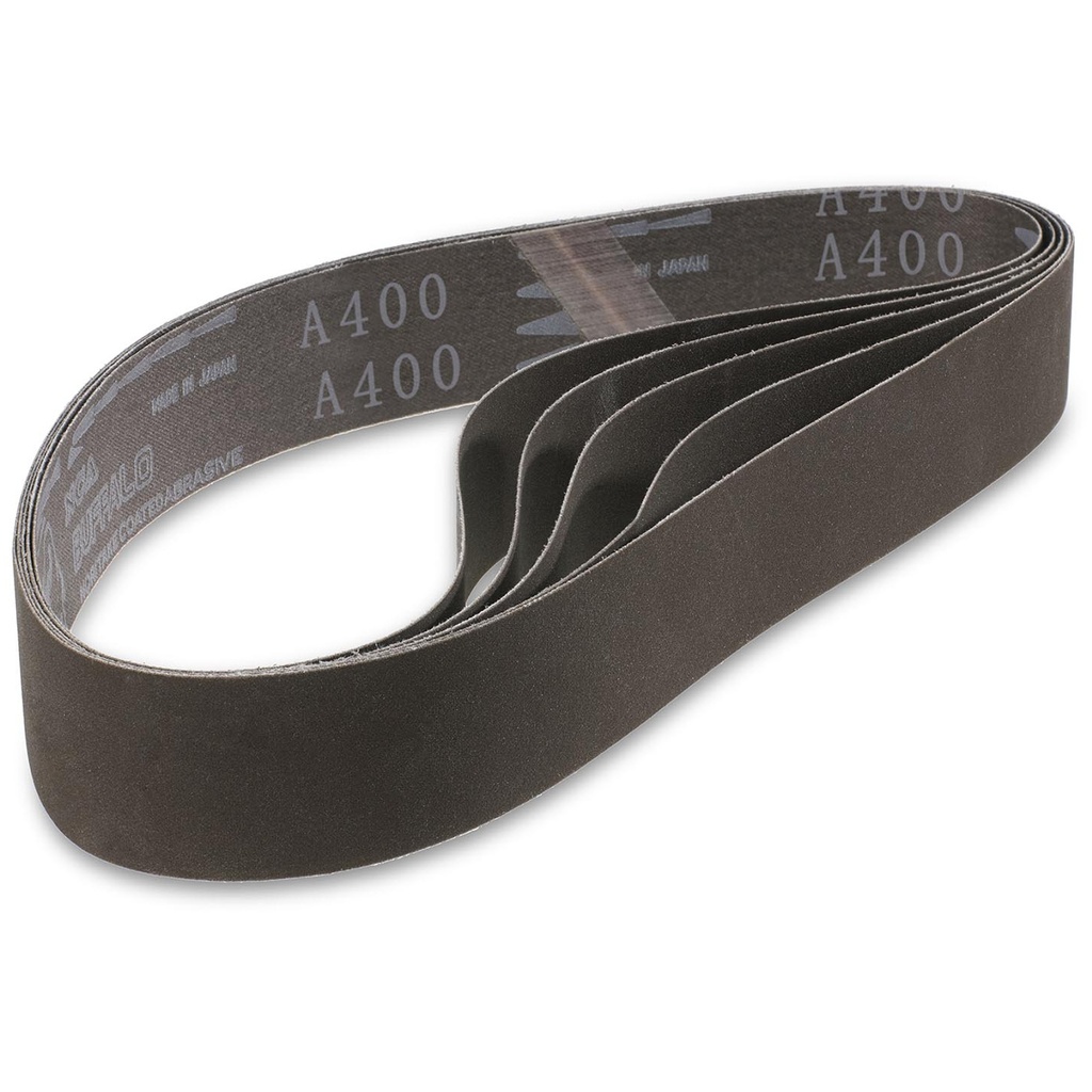 Endless sanding belts 40 x 760 mm grit 400 MSW-AOBELT476-400 5 pcs.